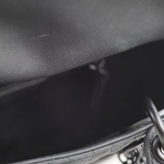 Christian Dior Lady Dior Mini Black Ultra Matte
