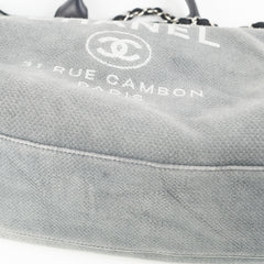 Chanel Medium Deauville Tote Grey
