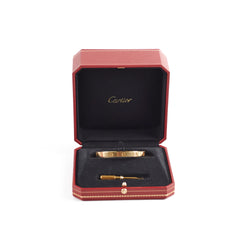 Cartier Love Bracelet Yellow Gold Size 17 2021