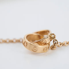Cartier Baby Love Pink Gold necklace