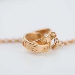 Cartier Baby Love Pink Gold necklace