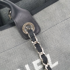 Chanel Medium Deauville Tote Grey