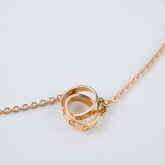 Cartier Baby Love Pink Gold necklace