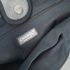 Chanel Medium Deauville Tote Grey