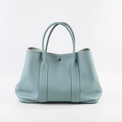Hermes Garden Party 36 Ciel County Leather [P]