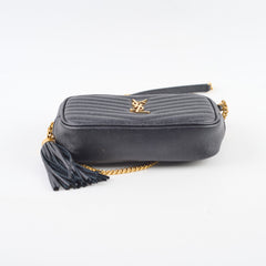 Saint Laurent Mini Lou Camera Black Crossbody