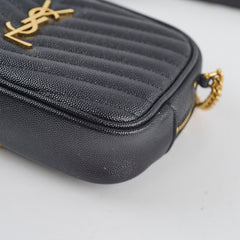 Saint Laurent Mini Lou Camera Black Crossbody