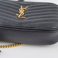 Saint Laurent Mini Lou Camera Black Crossbody