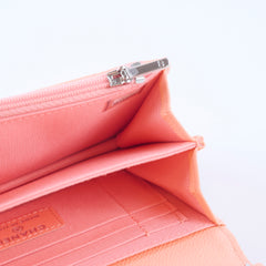 Chanel Peach Mini Caviar WOC