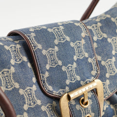 Celine Vintage Denim Shoulder Bag
