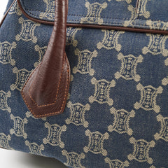 Celine Vintage Denim Shoulder Bag