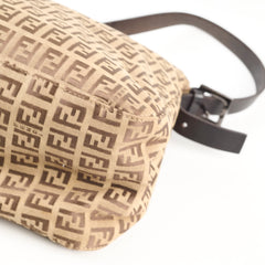 Fendi Mama Baguette Canvas Brown