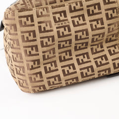 Fendi Mama Baguette Canvas Brown