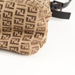 Fendi Mama Baguette Canvas Brown