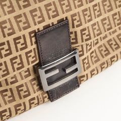 Fendi Mama Baguette Canvas Brown