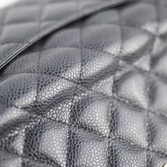 Chanel Caviar Long Fold Wallet Black