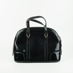 Gucci Bowling Patent Black Bag