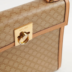 Celine Vintage Macadam Kelly Bag Beige