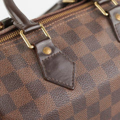 Louis Vuitton Speedy 25 Damier Ebene Bag