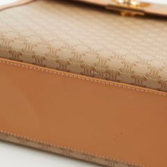 Celine Vintage Macadam Kelly Bag Beige