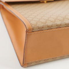 Celine Vintage Macadam Kelly Bag Beige