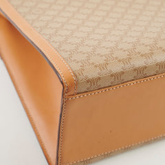 Celine Vintage Macadam Kelly Bag Beige