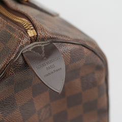 Louis Vuitton Speedy 25 Damier Ebene Bag