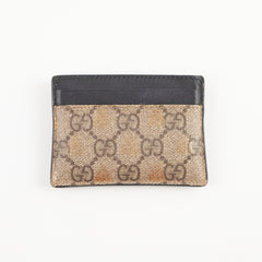 Gucci GG Supreme Bee Card Holder Wallet