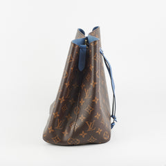 Louis Vuitton Neo Noe Blue Monogram Bag