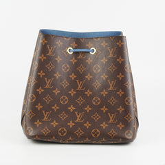 Louis Vuitton Neo Noe Blue Monogram Bag