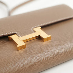 Hermes Constance To Go Epsom Etoupe Z Stamp