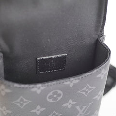 Louis Vuitton Monogram Saumur Sling Bag Black