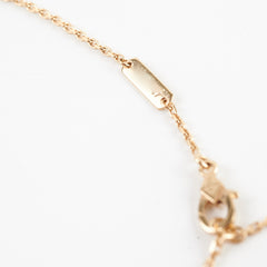 Van Cleef & Arpels Vintage Alhambra Guilloche Necklace Yellow Gold 2023