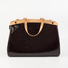 Louis Vuitton Brea MM Amarate Monogram Vernis