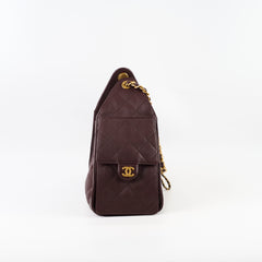 Chanel 25 Small Caviar Brown (Microchipped)