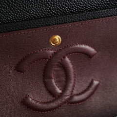 Chanel Classic Flap Medium Caviar Black