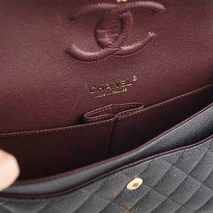 Chanel Classic Flap Medium Caviar Black