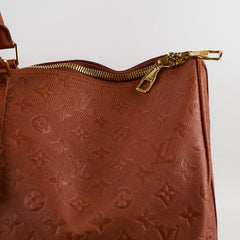 Louis Vuitton x NBA Keepall 55 Bandouliere Embossed Leather Brown