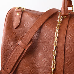 Louis Vuitton x NBA Keepall 55 Bandouliere Embossed Leather Brown