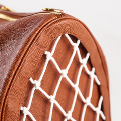 Louis Vuitton x NBA Keepall 55 Bandouliere Embossed Leather Brown