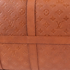 Louis Vuitton x NBA Keepall 55 Bandouliere Embossed Leather Brown