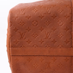 Louis Vuitton x NBA Keepall 55 Bandouliere Embossed Leather Brown