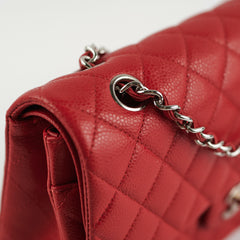 Chanel Classic Flap Medium Caviar Red
