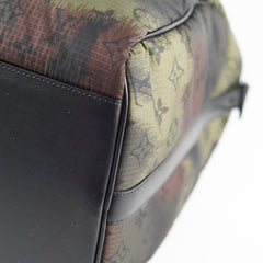Louis Vuitton x Virgil Abloh Camouflage Monogram Keepall 50 Bandouliere Black/Khaki
