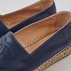 Chanel Espadrilles Navy Size 36