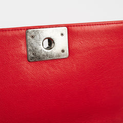 Chanel Boy Old Medium Red