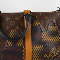 Louis Vuitton x Nigo Keepall 50 Bandouliere Monogram/Damier Ebene