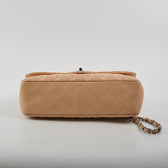 Chanel Jumbo Single Flap Caviar Beige - Series 13
