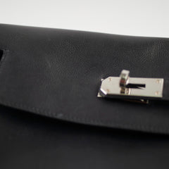 Hermes Kelly Messenger PM Bag Black