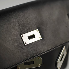 Hermes Kelly Messenger PM Bag Black